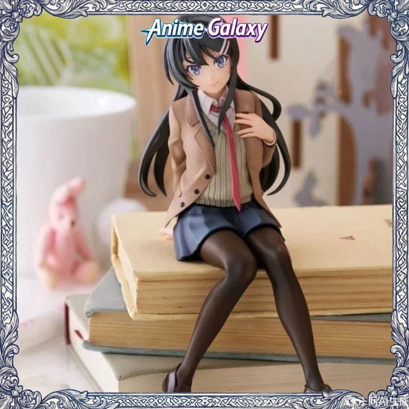

Rascal Does Not Dream Mai Sakurajima Figure Noodle Stopper Desktop Computer Chassis Ornament Birthday Gift For Anime Collectors