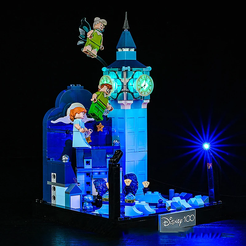 DIY LED Light Kit For LEGO 43232 Peter Pan & Wendy's Flight over London  (Only LED Light,Without Blocks Model)