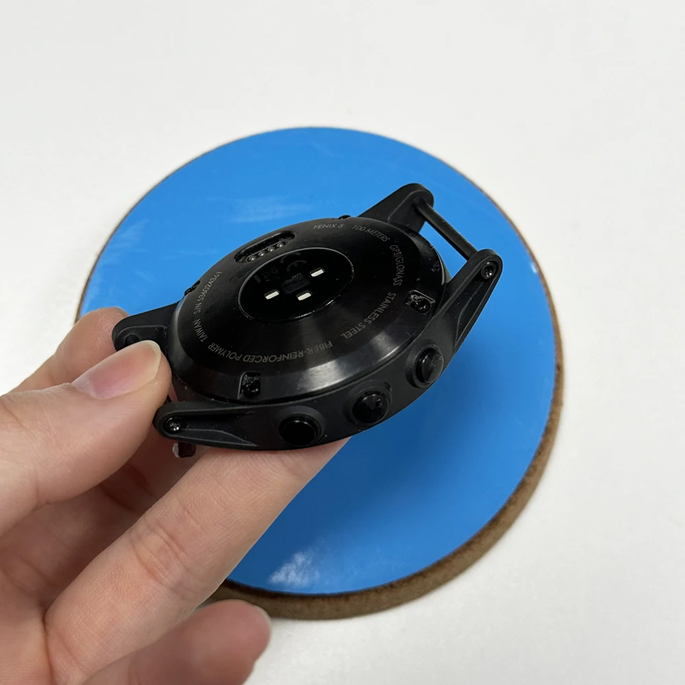 Средняя рамка с нижней частью корпуса для GARMIN Fenix 5, черная кнопка, передняя рамка, задняя крышка, чехол с кнопкой датчика сердечного ритма, ремонт