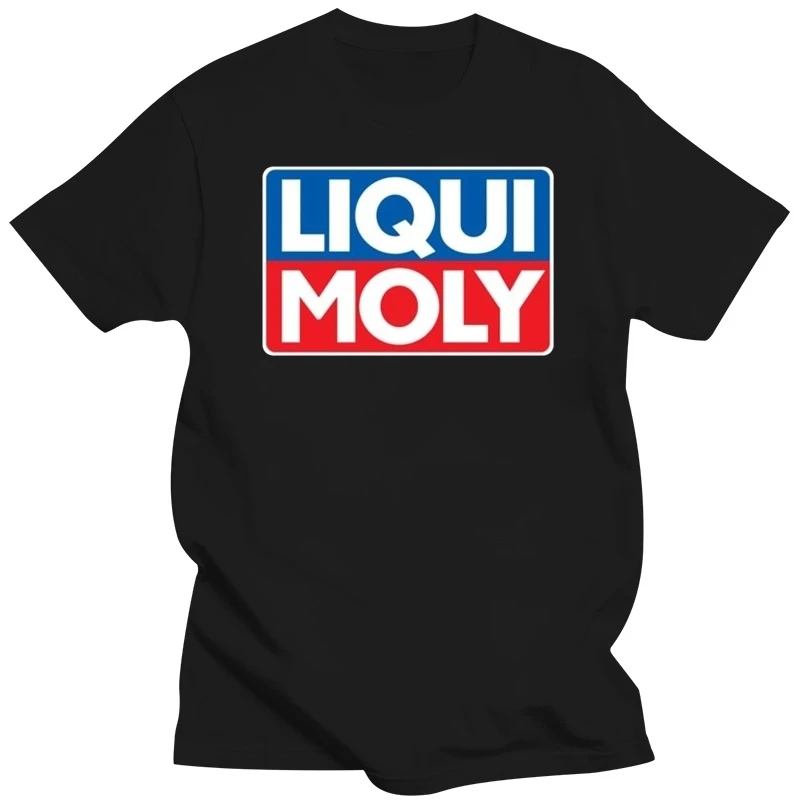 Liqui Moly  Lubricants Oil Logo Print Men T Shirt Tops Great Cotton Casual Short Sleeve T-Shirts Custom-Made