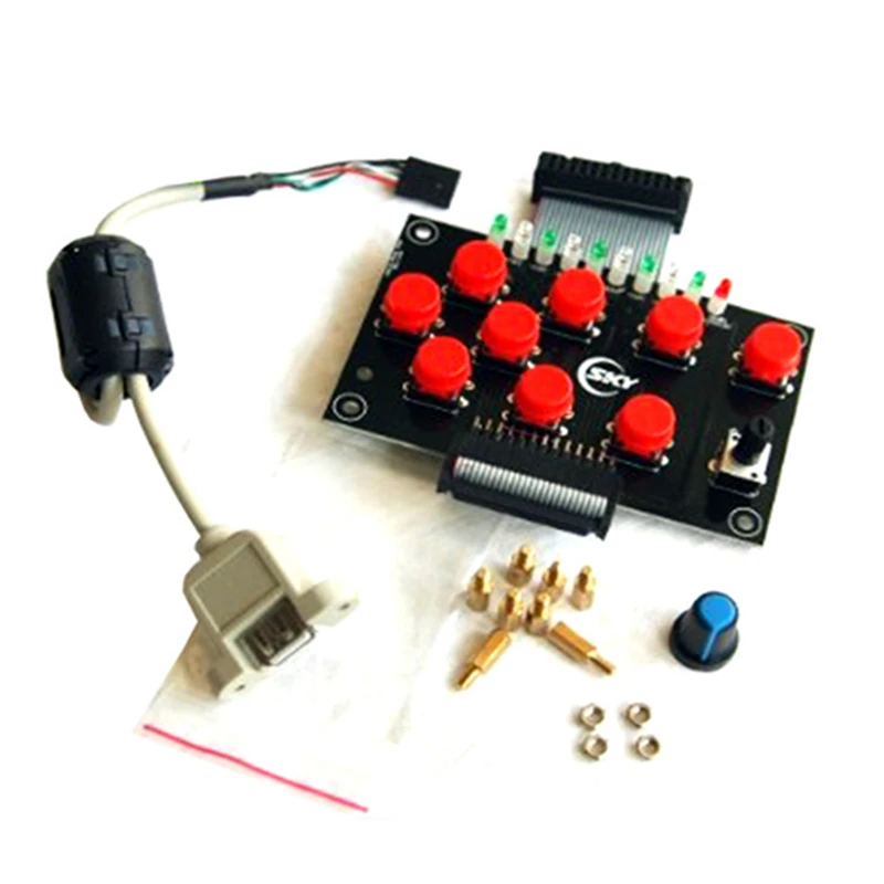 LY CNC USB Tablero de control manual Controlador de 4 ejes y 3 ejes para enrutador CNC Máquina de grabado de carpintería
