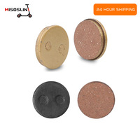 1 Pairs Wear Resistant Disc Brake Pads For Janobike/Xiaomi M365 Electric Scooter Friction Plate Replacement Repair Accessories