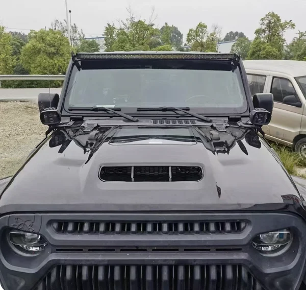 

Оптовая продажа автозапчастей: черный стальной капот двигателя 392 для Wrangler JL 2018+ и Gladiator JT