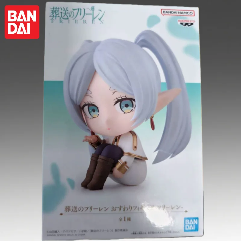 

В наличии Bandai Original Banpresto Frieren Beyond Journey S End Frieren Фигурка Модель Кукла Совершенно новая модель гаража в штучной упаковке