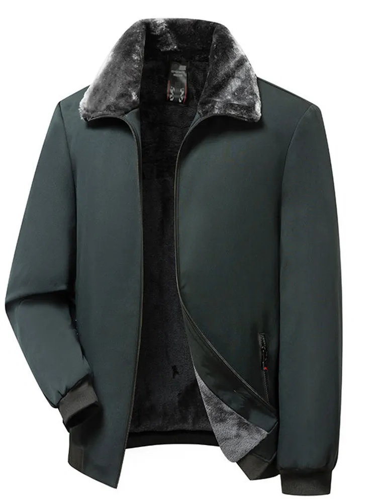 Chaqueta acolchada de algodón gruesa para hombre, abrigo informal holgado y cómodo de alta calidad a prueba de viento, talla grande, novedad de invierno, 2024