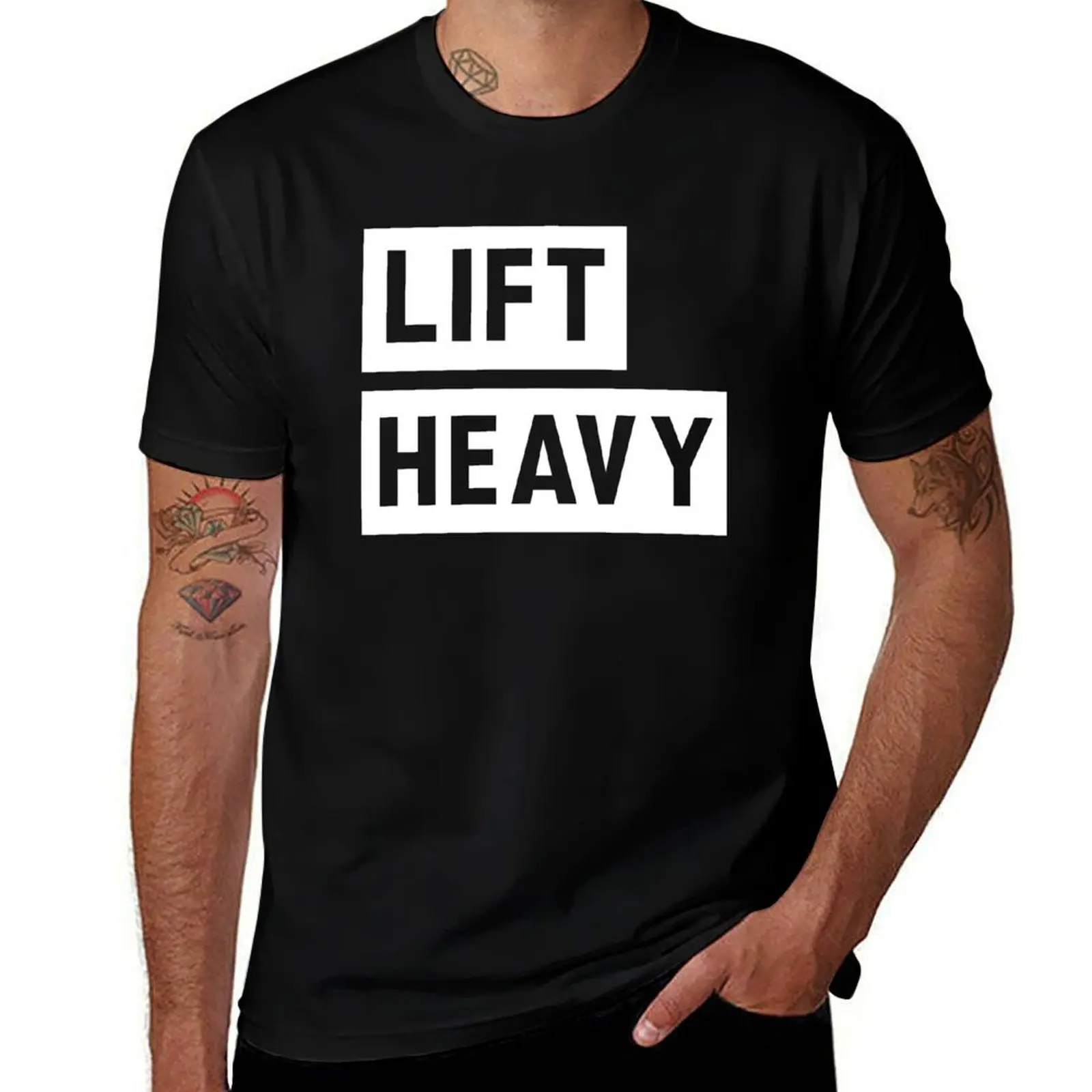 

Lift Heavy T-Shirt t shirt man designer t shirt custom print T-Shirt