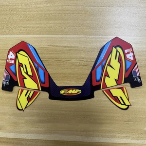 Su geçirmez Evrensel Motosiklet Egzoz Susturucu Boru Çıkartmaları, FMF Etiket, 4, 26x15cm, Motosikletler için Fit, arabalar 6 Büyük satış-kendinden yapışkanlı-egzoz no. 1