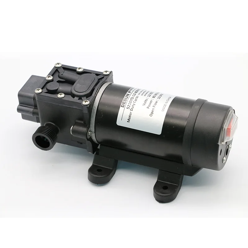 5210YD drug pump 80w diaphragm pump 13L/MIN flow suction 1m orchard pumping spray electric booster pump