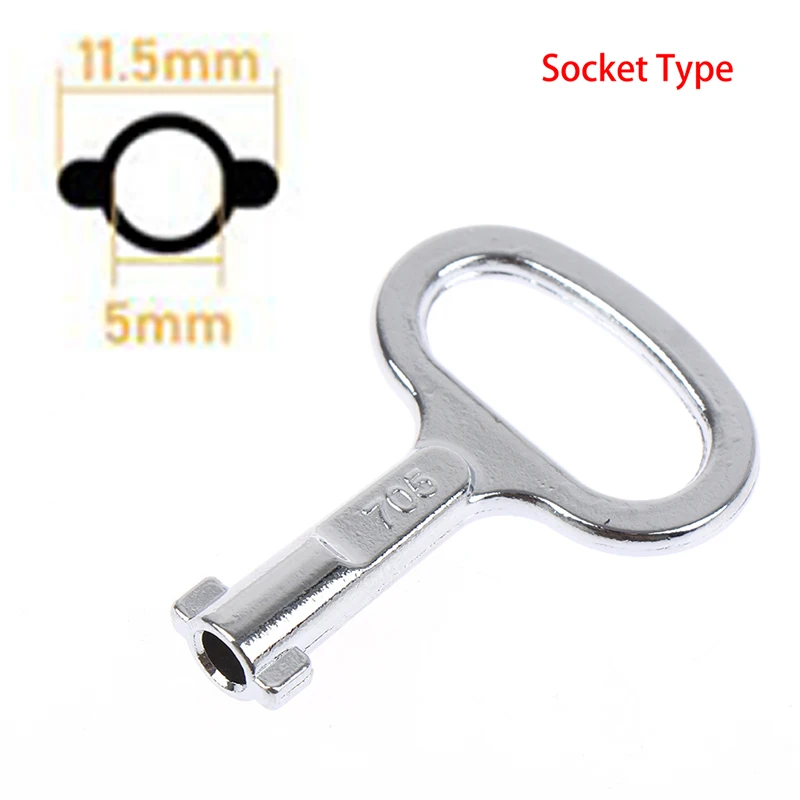 Hot Koop 1Pc Paneel Lock Key Universele Moersleutel Driehoek/Socket Elektrische Kast Box Schakelaar
