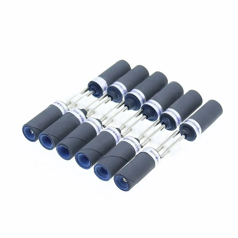 1Pcs Sanding Drum Sandpaper Stick 2.35mm Shank Rotary Tools Sanding Bands Belt For Electric Grinder Tool Parts Abrasive