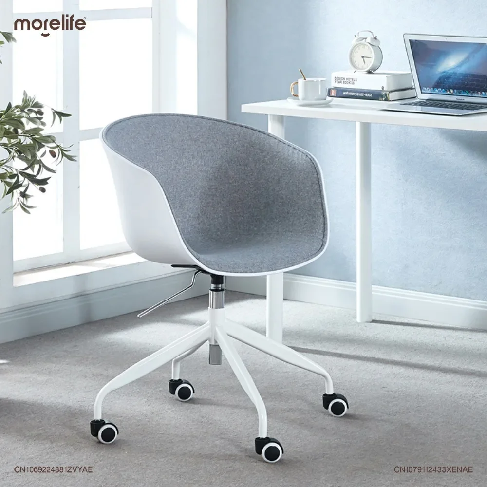 

Office Chair Nordic Living Room Chairs Arm Adjustable Modern Makeup Chair Computer Relax Sedie Da Soggiorno Home Furniture K01