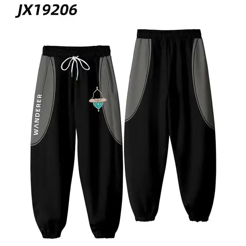 Игра GenshinImpact Scaramouche Wanderer Cyno Tignari Doujin Толстовка с капюшоном Куртка Повседневная одежда Аниме Косплей Костюм