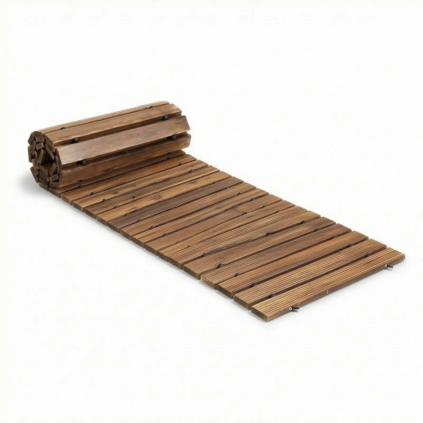 Stable Wood Slat Pathway Cover for Garden Patio and Lawn Accessibility