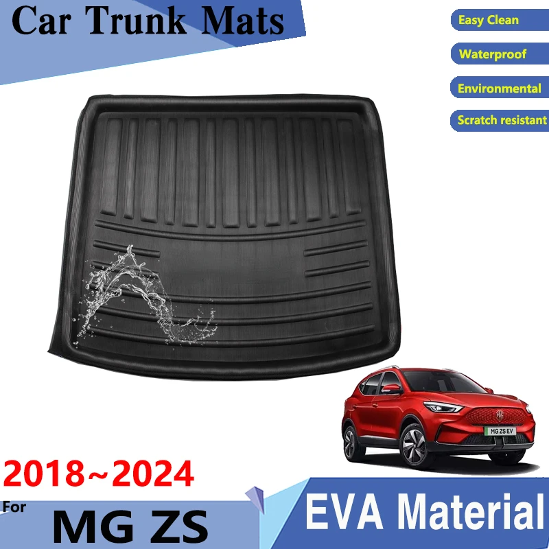 

Anti-Slip Car Trunk Mats 3D EVA Material for MG ZS EV ZX ZST VS MGZS 2018~2024 2022 Car Cargo Tray Trunk Rear Pad Accessories