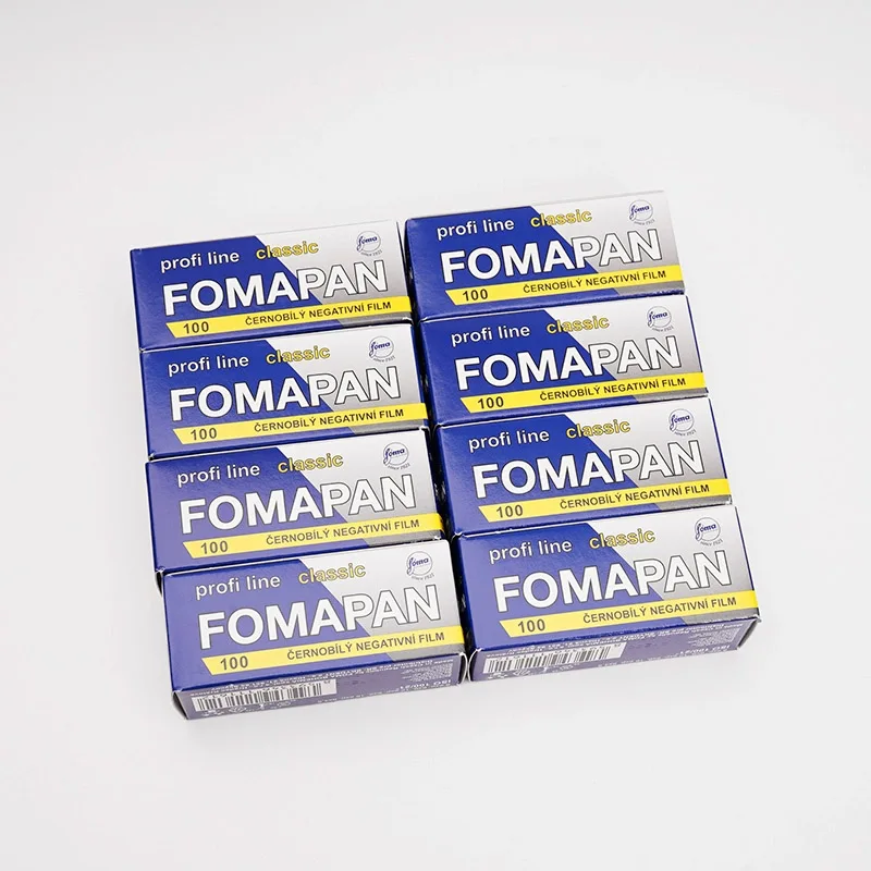 1-10 لفات Fomapan Classic 100 120 مللي متر أبيض وأسود فيلم سلبي ISO 100 فيلم ريترو مناسب لكاميرا فيلم Kodak Fujifilm 120