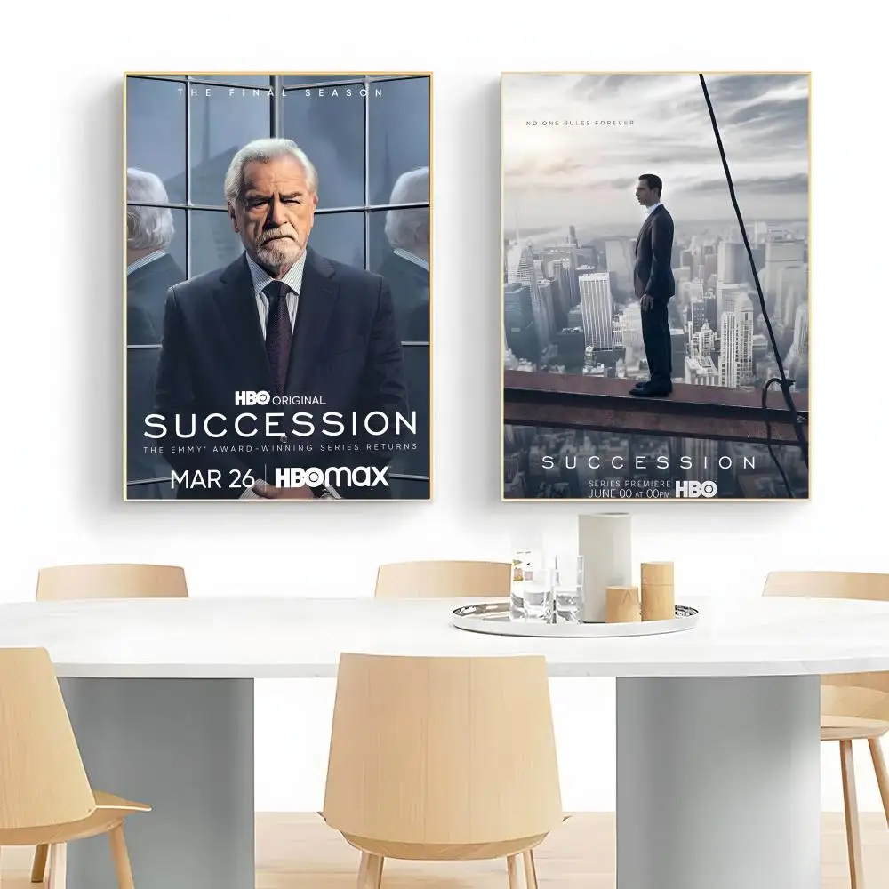 Sharp Dramatic American TV Series S-Succession Poster Wall Art Print Poster Decorative Mural Home Decor Gift Unframed