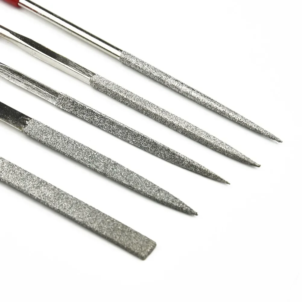 Useful New Parts Quality Suitable Accessory Needle Files Glass Ceramic Craft Diamond Gadget Jeweler Pack Tools