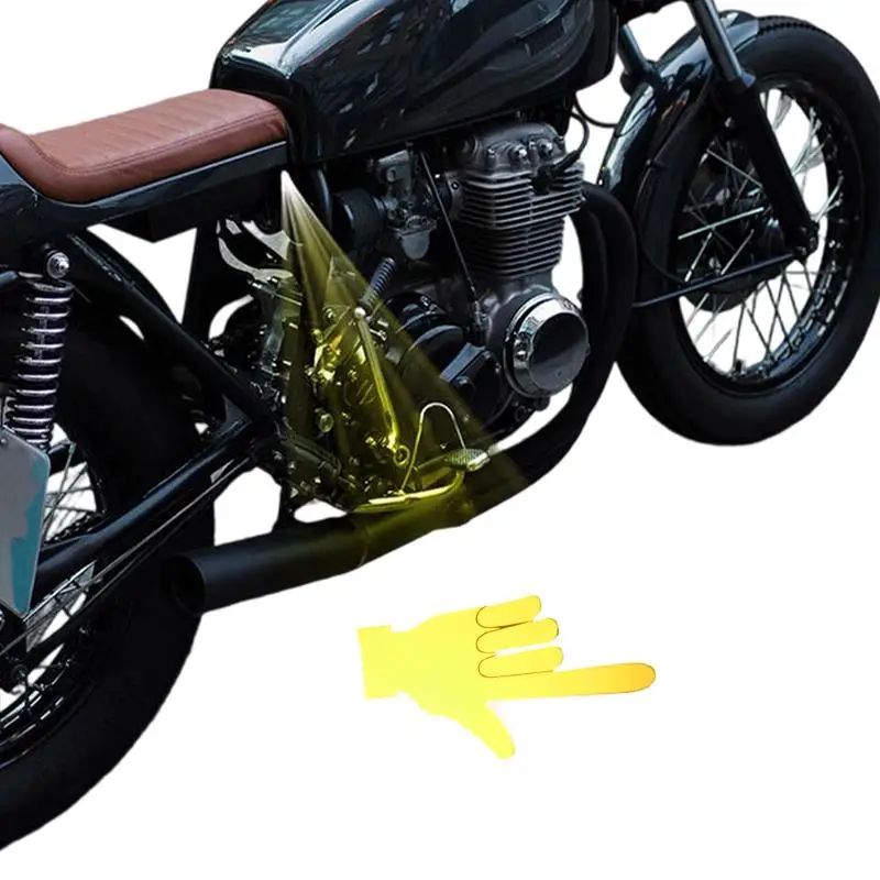 

Светодиодные указатели поворота для мотоцикла, светодиодный светильник для проектора, высокая яркость, водонепроницаемая сигнальная лампа с умным датчиком жестов для мотоцикла