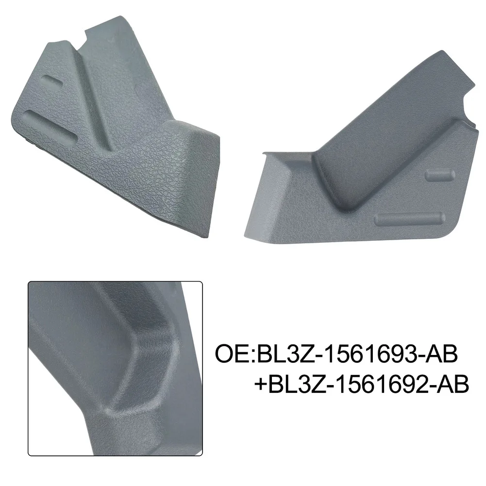 Seat LH And RH Valance Panel Anchor Cover For Ford F-150 2011-2014 BL3Z-1561693-AB Seat Guard Plate Front Cover Interior Parts