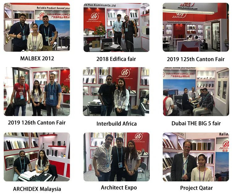 التخصيص الألومنيوم البثق الستار جدار الملف الشخصي الستار جدار الألومنيوم #6