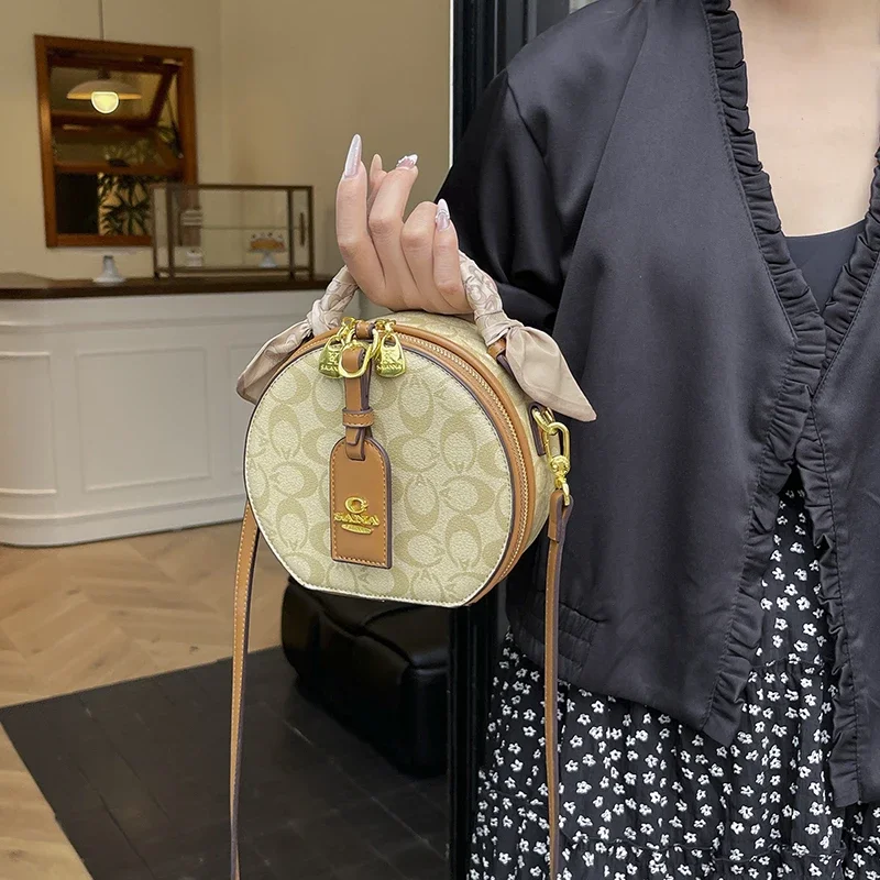 

Party Practical Diaper Bag For Women Leather Crossbody Bag Luxury Vintage Tote Minimalist Designer Large Capacity Elegant