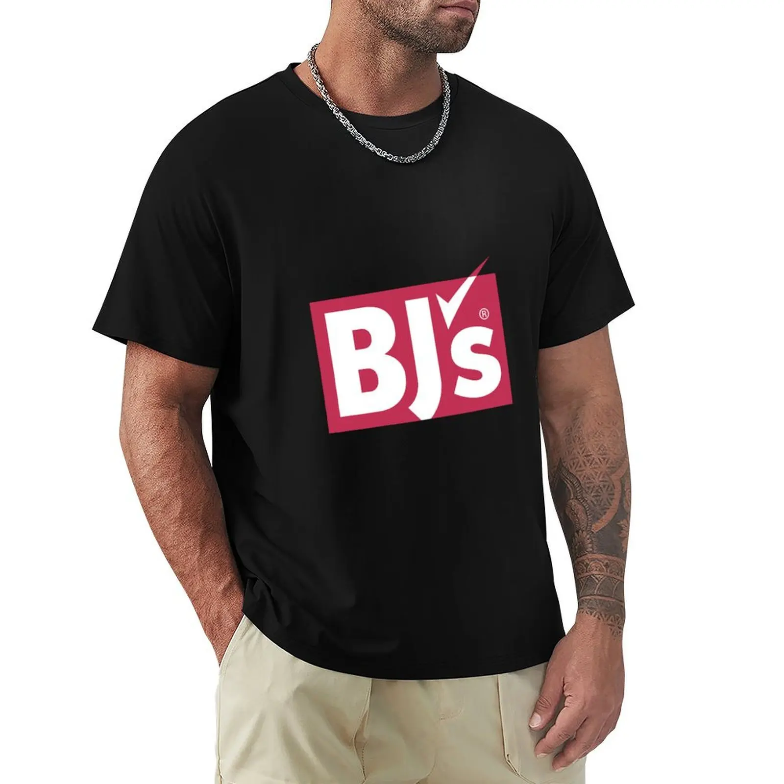 

bj's T-Shirt Daily Wear Plain Short Sleeve Shirt