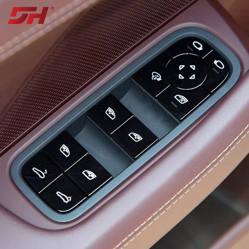 Window Switch Button Car Glass Lift Power Control Button Window Lifter Button for Porsche Cayenne 2018-2025 Panamera 2017-2025 5