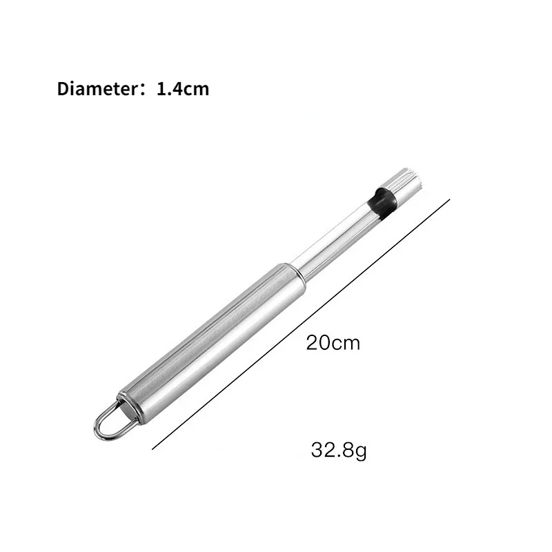 Cortador de manzana de acero inoxidable, herramientas de pera, fruta y verdura, removedor de semillas de núcleo, rebanador, cuchillo, utensilios de