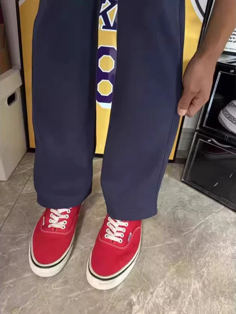 Pantaloni casual da uomo slim fit Autunno Faion Trendy k Pantaloni sportivi a gamba dritta blu Comodo materiale morbido Adatto per giovani