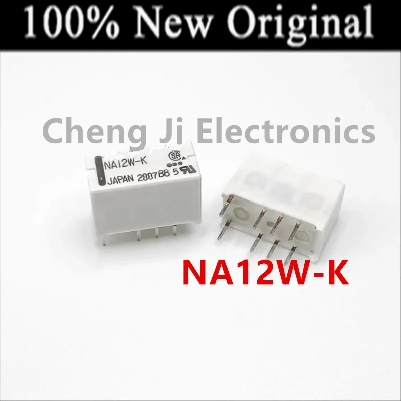 10PCS/Lot   NA5W-K 、NA12W-K 、NA24W-K   DIP-8   New original signal relay  Two open and two closed 2A