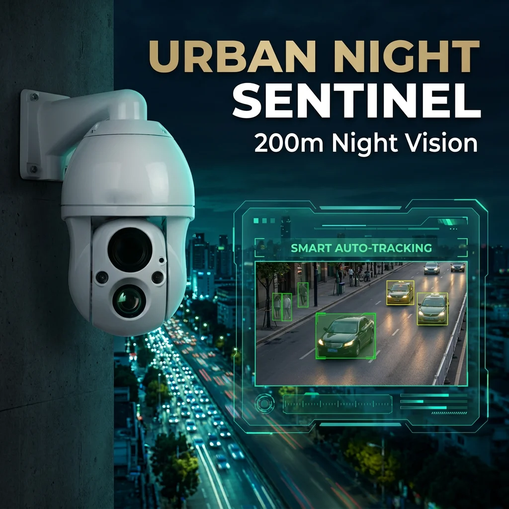 PTZ IR Speed Dome Network Outdoor Industrial Grade Smart CCTV WIFI/4G 5MP 32X Optical Zoom CMOS NVR Compatible 2 Year 500m