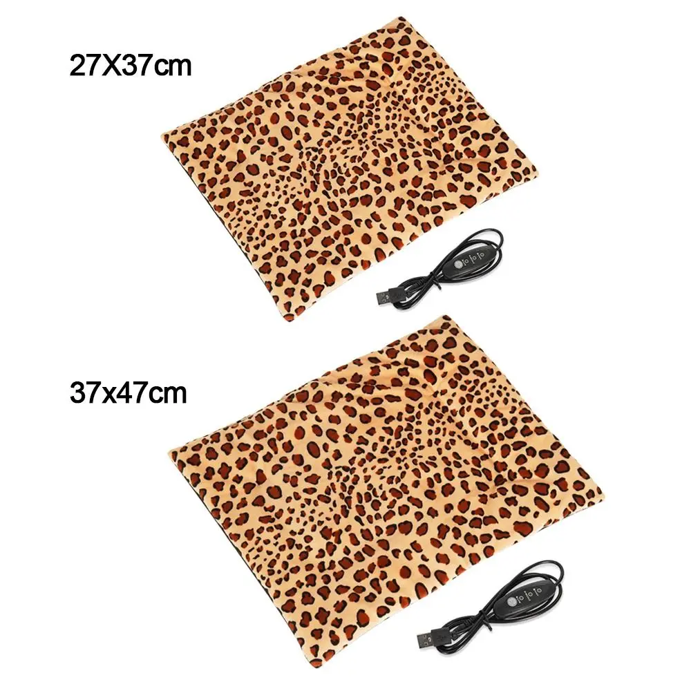 Pet Heating Pad Electric Blanket Dog And Cat Bed Mat Warming USB Blanket Washable Pad Warmer Soft Plush Winter Cat Puppy