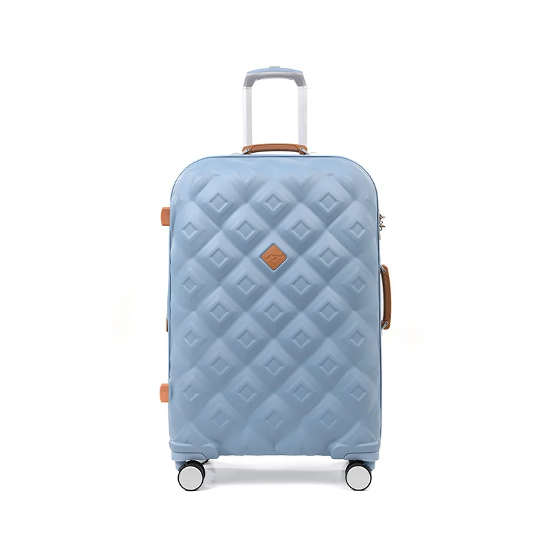 New fashion travel luggage trolley case female carry on high end large capacity British brand suitcase Male 20 " onboard case