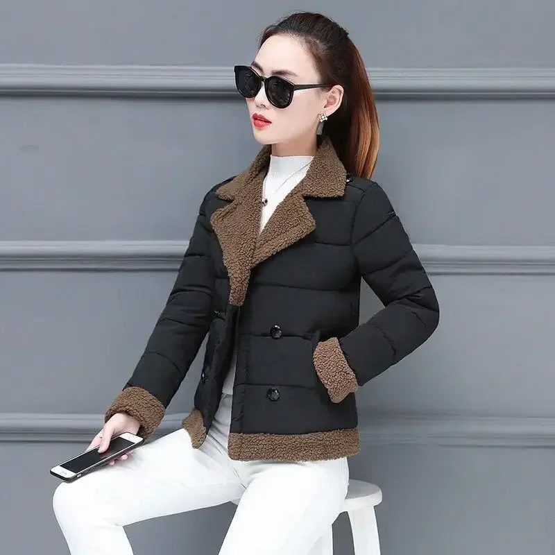 Down Coats for Women Solid Color Slim Fit Parkas Woman Hot Loose Casual Youthful Great Lined Winter Jackets Clothes 2024 Elegant