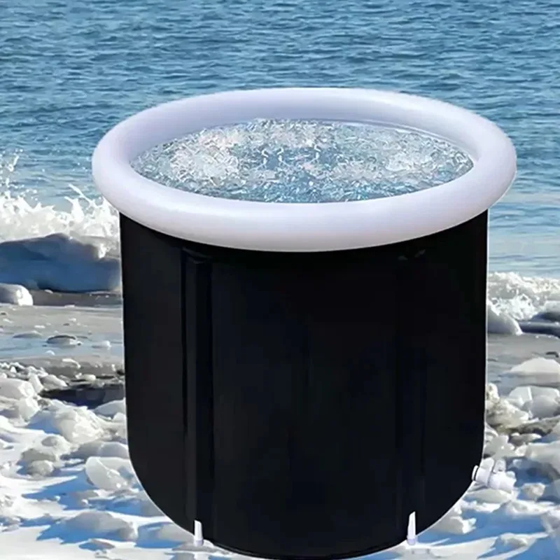 Inflatable Portable Foldable Ice Bath Tub Adult Cold Plunge Recovery Spa Home Outdoor Athletes Portable Bathtube Basen Banheiro