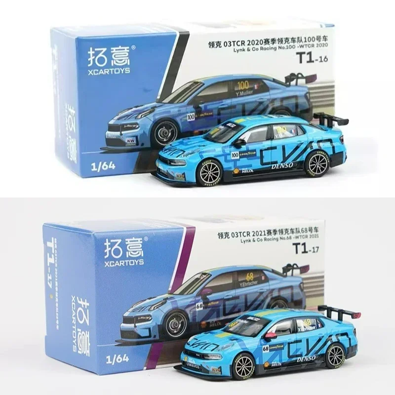 

XCarToys 1:64 Lynk & Co 03TCR 2020 # 100 / 2021 # Литая под давлением модель автомобиля 68.