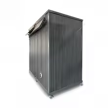 Double Portable Toilet - White Doors product image