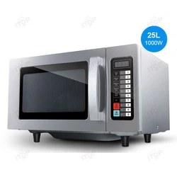 ITOP 25L Microwave Oven 1000W 220V N.W.15KG Stainless Steel Liner Commercial Multi Menu Intelligent Setting Single Megnetron