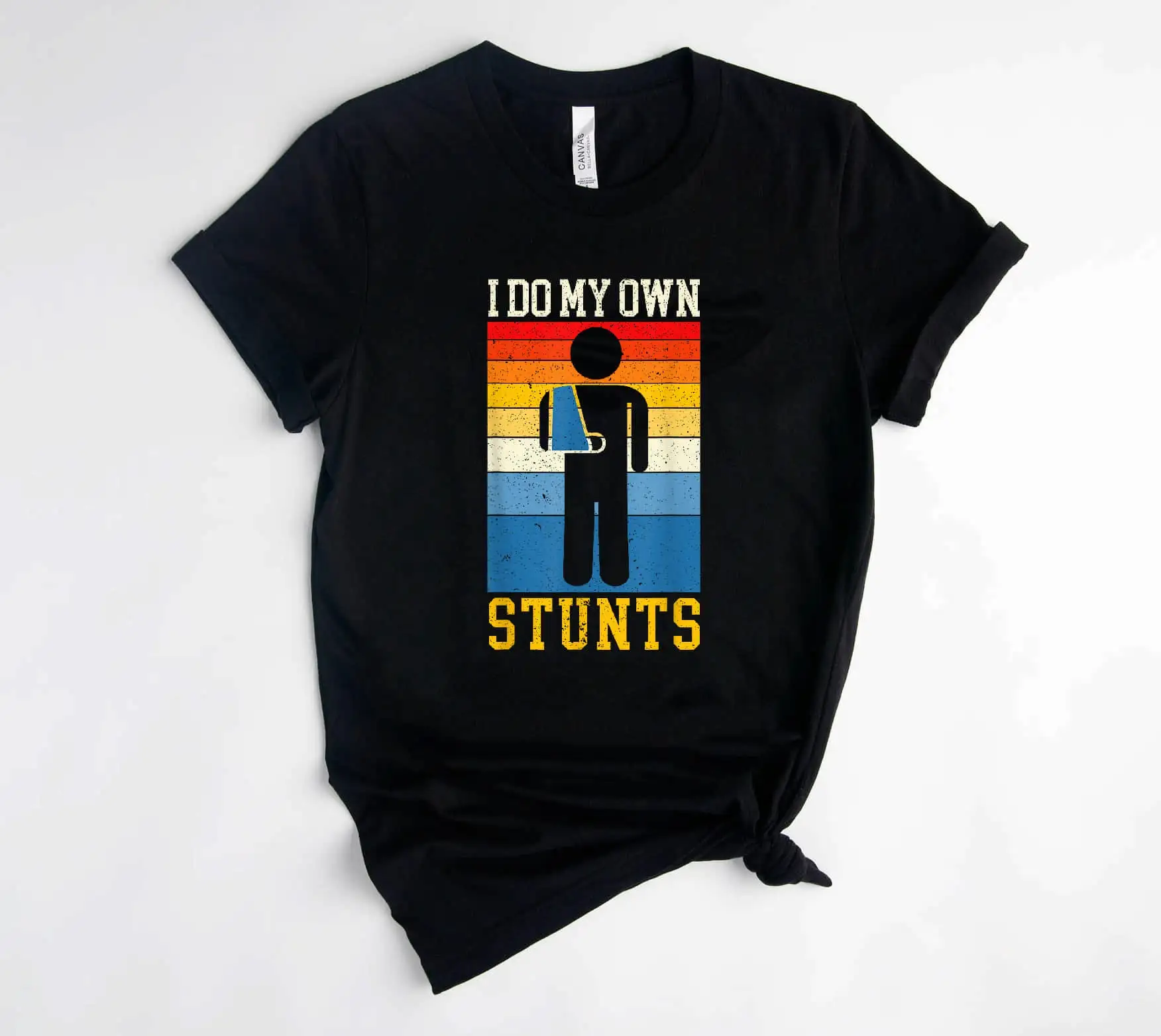 

I Do My Own Stunts Broken Hand Injury Recovery Rehab T shirt B09KP1V9JV