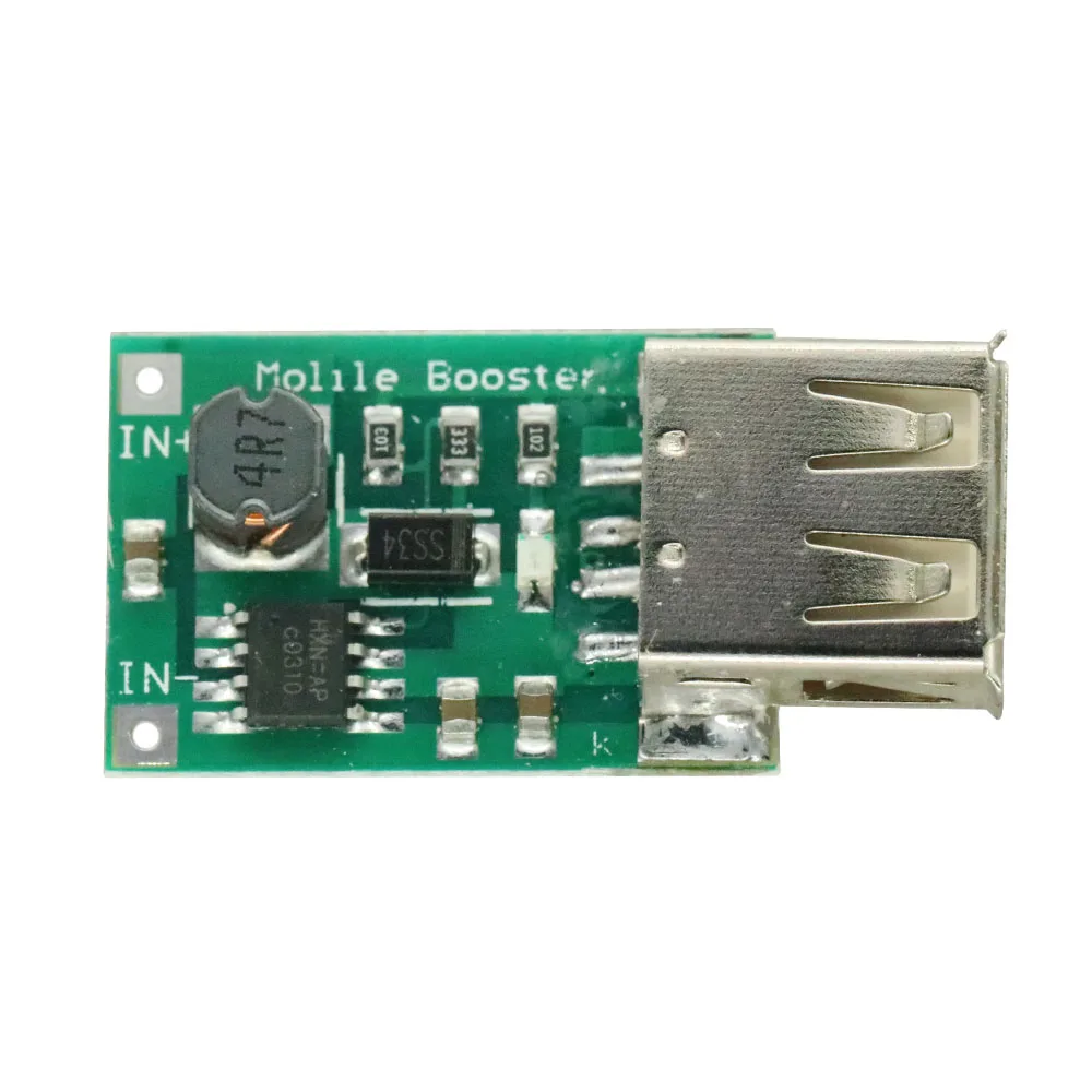 2V-5V Đến 5V 1200MA USB Đầu Ra Tăng Cường Bộ Chuyển Đổi Mini DC-DC Step-Up Mô Đun Nguồn pin Lithium Sạc Ban Cho Máy Ảnh Của Điện Thoại