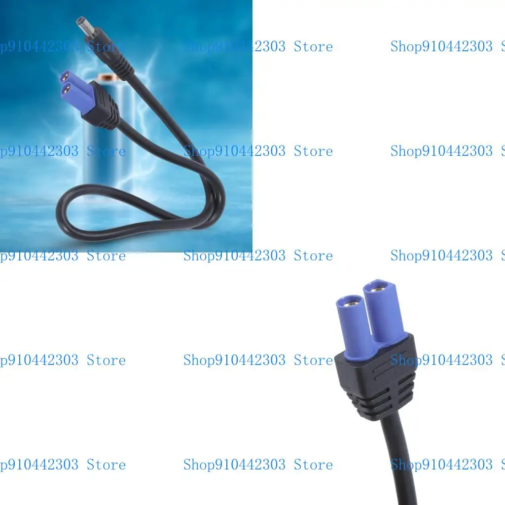 

L4MD EC5 to DC5525 Emergency Power Transfer Cable 50cm Length 15A Slip Resistant Design For Automotive Application