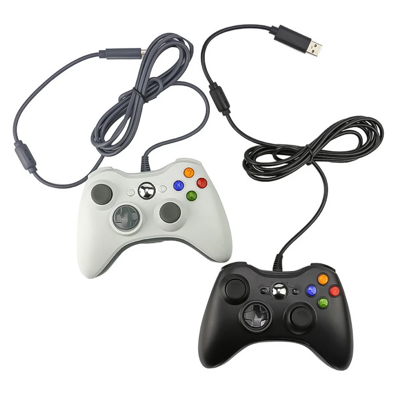 PC Control Xbox 360 Controller Xbox Controller Xbox Control Game Pad ลักษณะเกม USB WIRED joypad Gamepad สำหรับ Microsoft