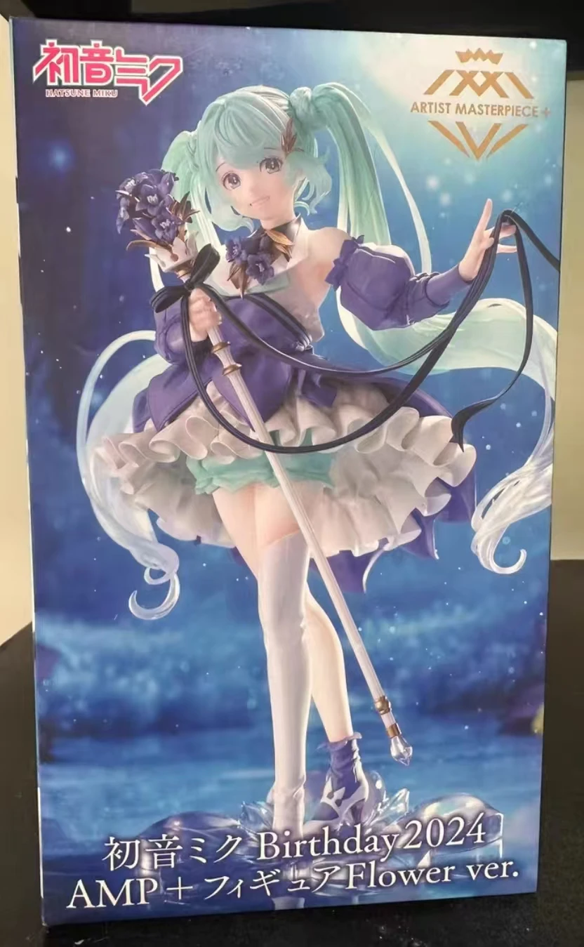 

In stock, TAITO miku Hatsune Miku 2024 birthday meeting Flower merchandise figure collection model anime peripheral toy