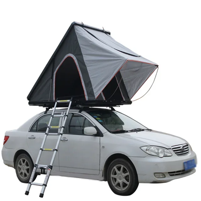 

Custom Suv Aluminium Flysheet Car Roof Top Folding Pop-up Car Camping Outdoor Auto Accessories 4 Person Hard Shell Rooftop Tent