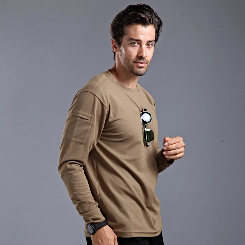 Assult Outdoor Combat Shirts Men Clothing Tactical Shirt Breathable Tops T-shirt Camping Shirt Airsoft Sports Hunting Clothes