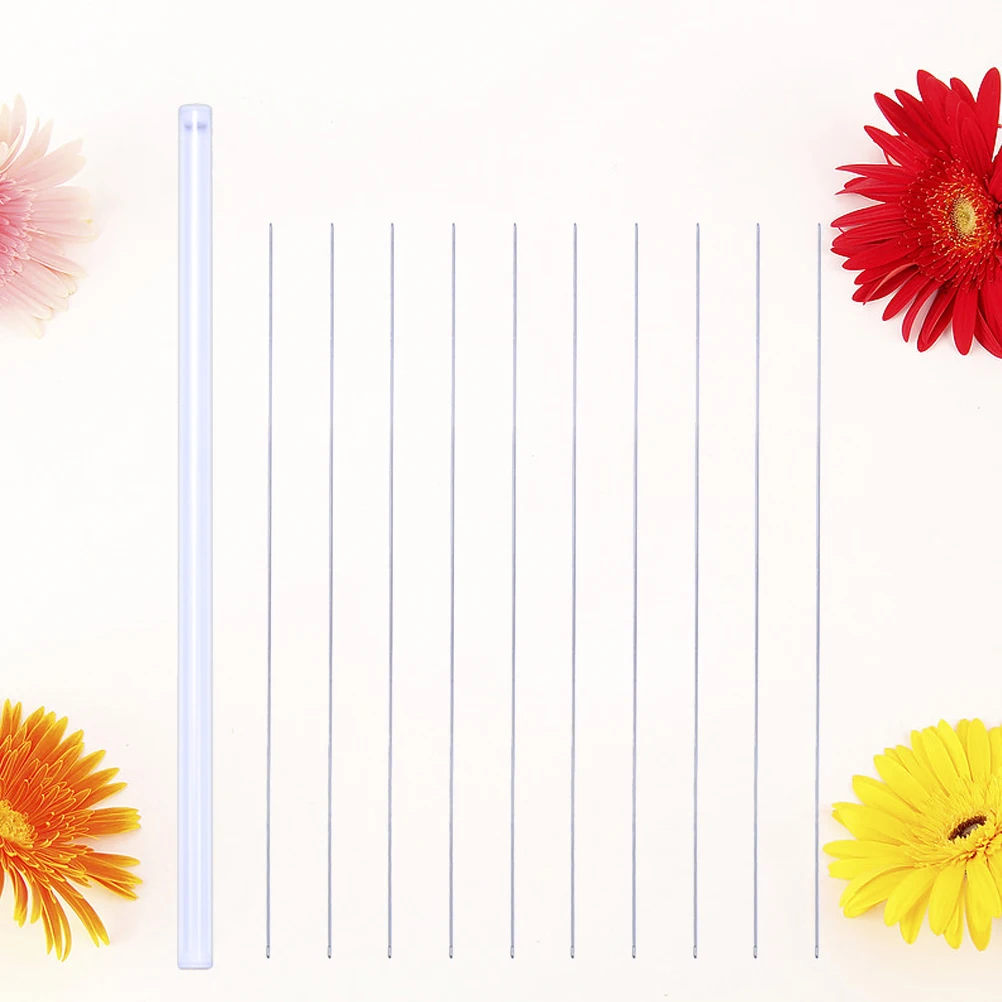 

10 Pcs Embroidery Sewing Knitting Ultra Needle Thin Sewing Needles Rust Resistant Durable Crafting Accessories
