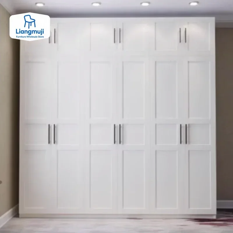 Armarios grandes de Pvc para mujer, cajones, cubos, Interior nórdico, armario de ropa para adolescentes, gabinetes de almacenamiento, muebles blancos para el hogar