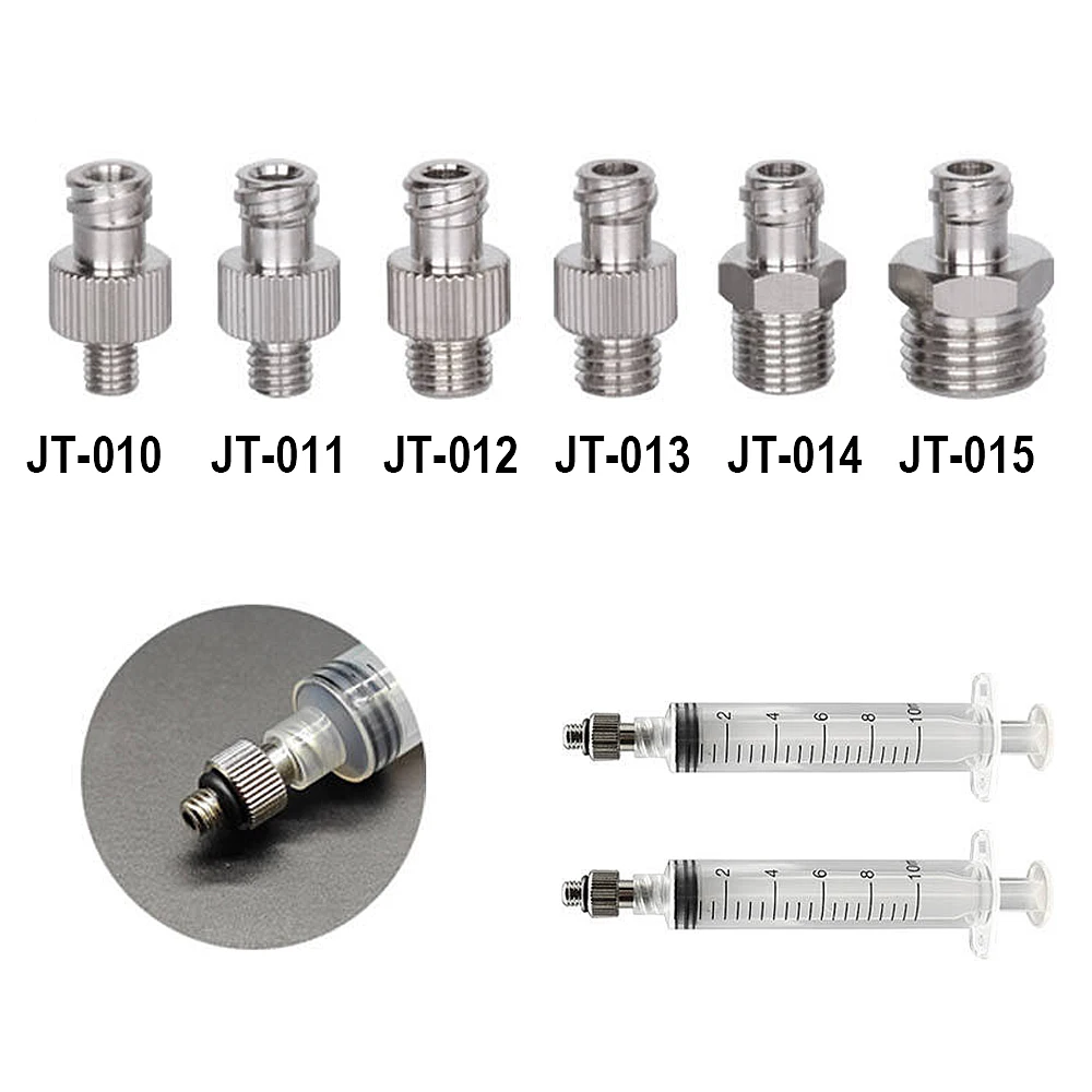 Adaptador Luer Lock  Latón Niquelado con Rosca M5 M6 M8 G1/8 G1/4  Válvula Dispensadora  Epoxi y Conector  Manguera Ne