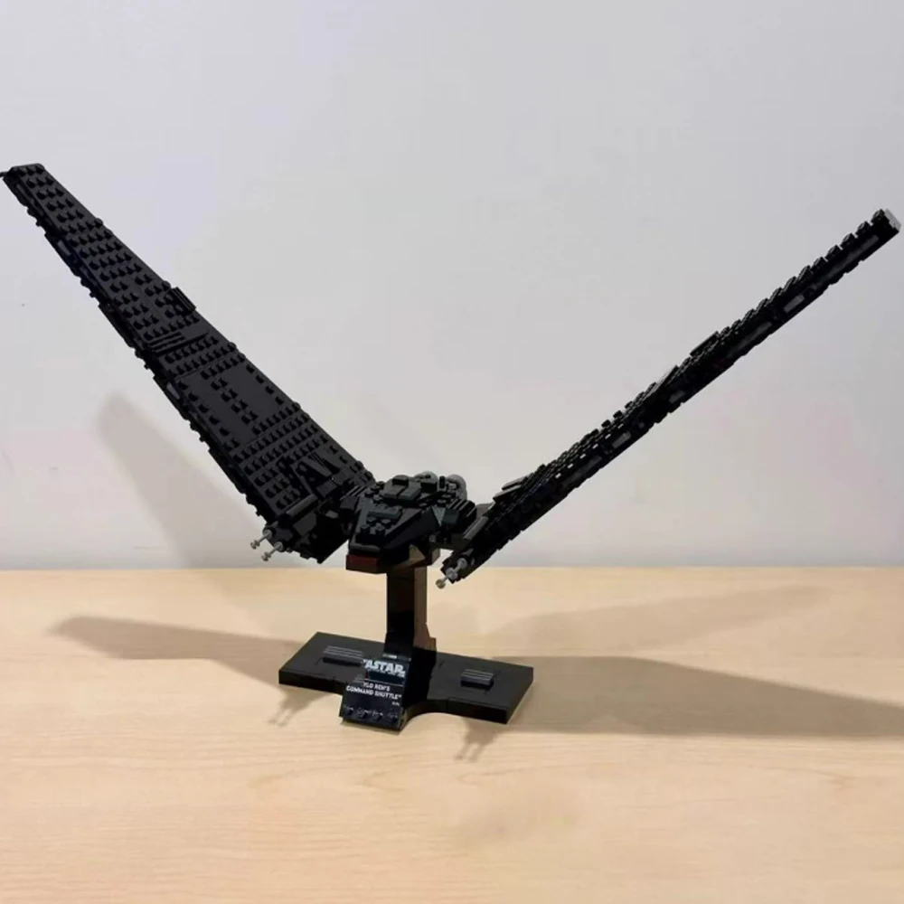MOC 387 pièces Space Wars Kylo Ren commande navette modèle blocs de construction briques assemblage créatif éducatif Festival fête cadeau
