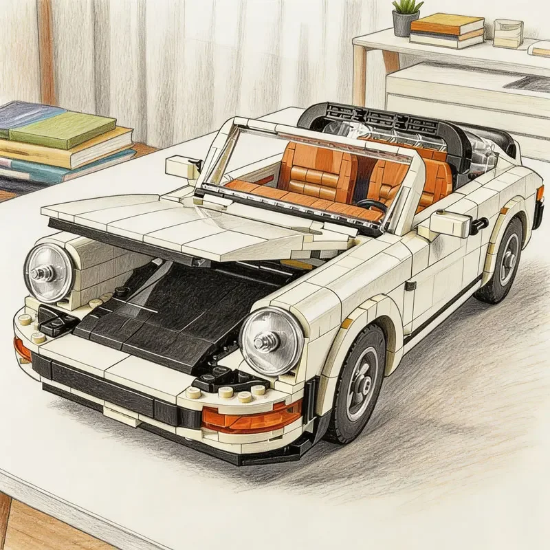 new-model-1458pcs-retro-car-2-in-1-classic-assembly-home-decoration-figurine-–-perfect-for-holiday-birthday-gifts